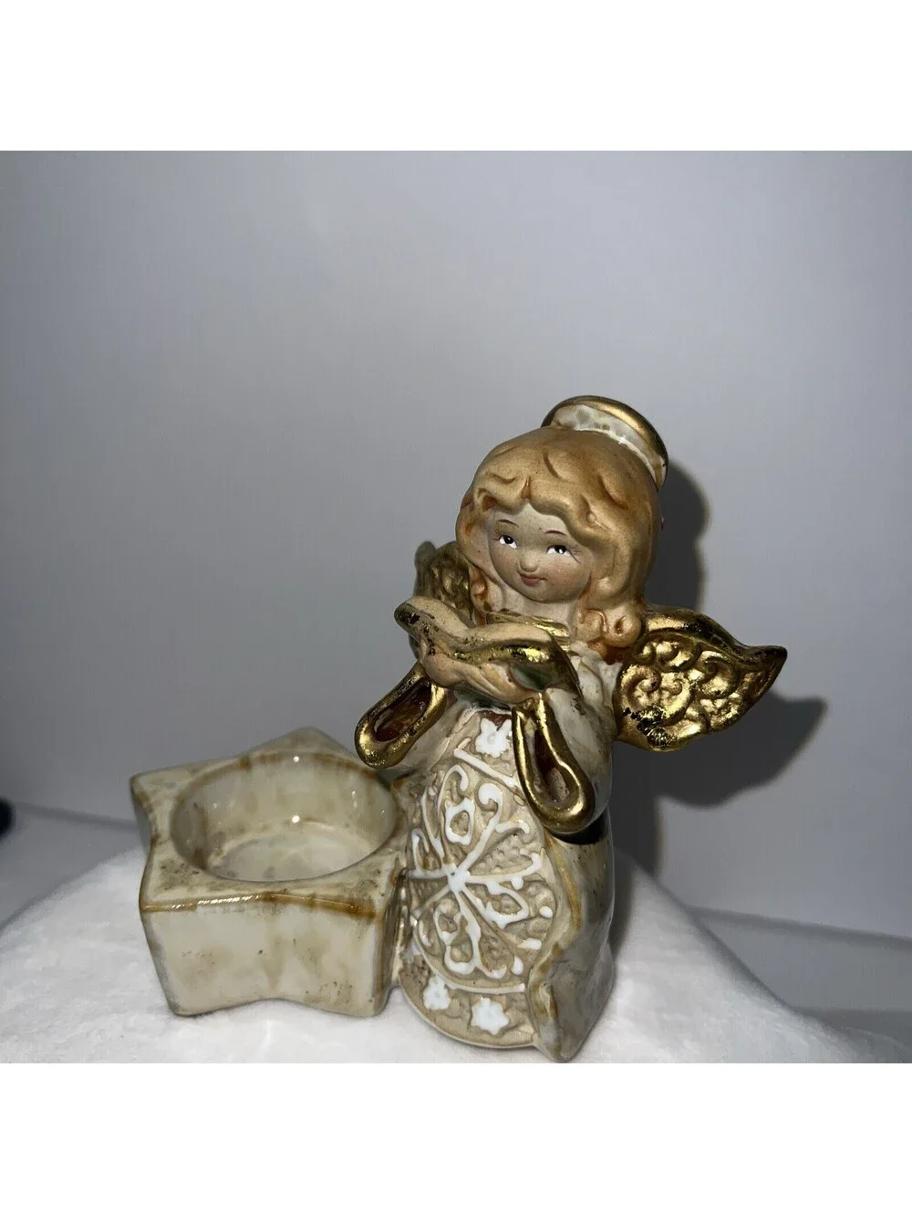 Angel Tea Light Candle Holder